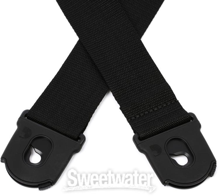 D'Addario Planet Lock 50mm Woven Strap, Black favorable buying at our shop