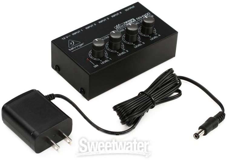 undgå Minimer Do Behringer Micromix MX400 Line Mixer | Sweetwater