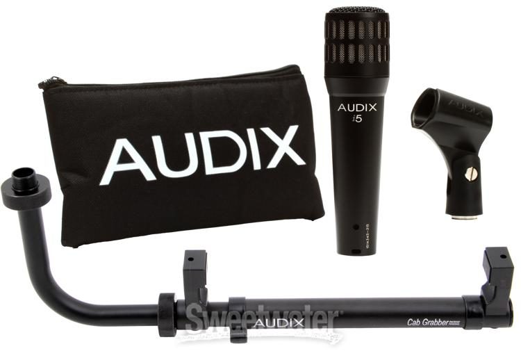 Audix i5 Microphone with CabGrabber Mic Clamp | Sweetwater