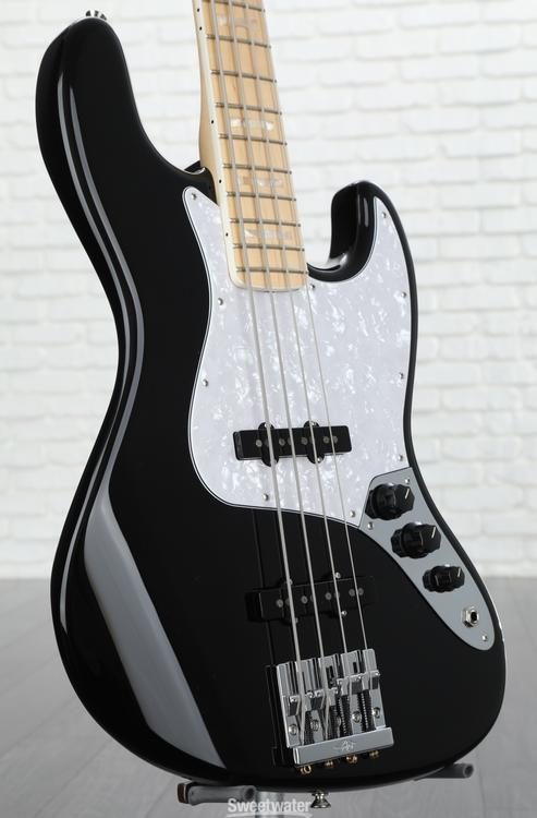 Fender USA Geddy Lee Jazz Bass - Black | Sweetwater