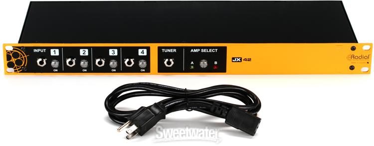 Radial JX42 V2 Guitar and Amp Switcher | Sweetwater