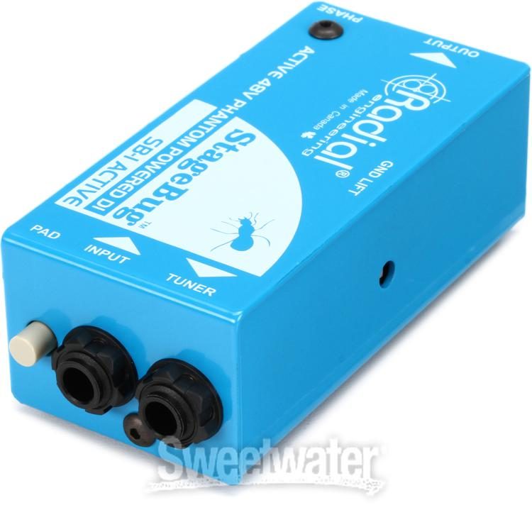 Radial StageBug SB-1 1-channel Active Instrument Direct Box