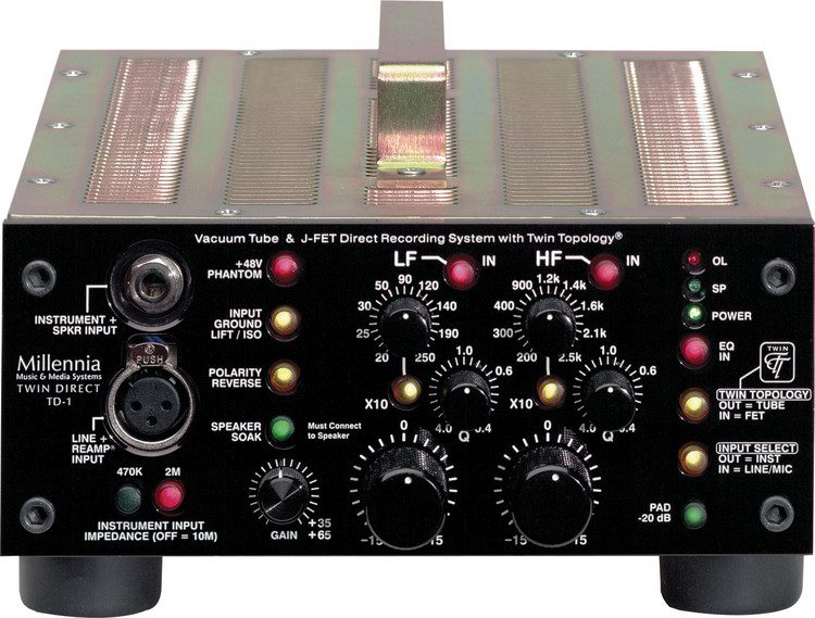 Millennia TD-1 Twin Topology Channel Strip | Sweetwater