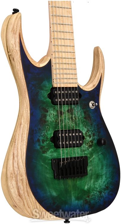 Ibanez Iron Label RGDIX7MPB - Surreal Blue Burst