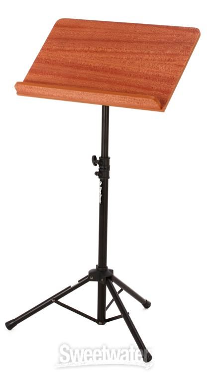 Miwayer Bamboo Conductor Music Stand, Height Adjustable, Foldable, with  Wide Wooden Bookplate (Floor bamboo