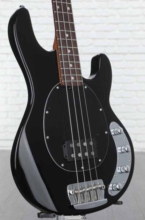 Sterling By Music Man StingRay RAY34 Bass Guitar - Black | Sweetwater