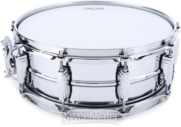 Supraphonic LM400 5 x 14-inch Snare Drum - Chrome - Sweetwater