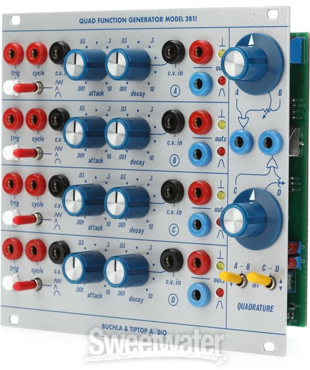 Tiptop Audio Buchla 281t Quad Function Generator Eurorack Module