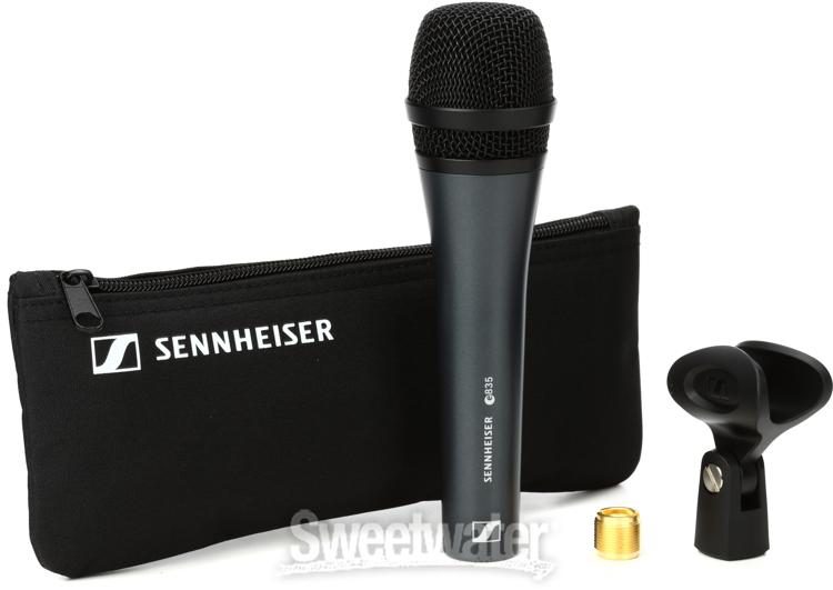 Calculation manipulate Improve Sennheiser e 835 Cardioid Dynamic Vocal Microphone | Sweetwater