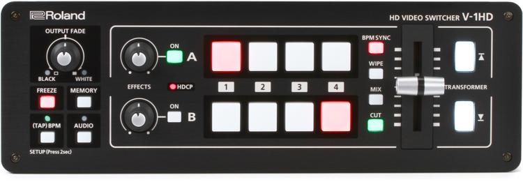 Roland V-1HD 4-channel HD Video Switcher Reviews | Sweetwater