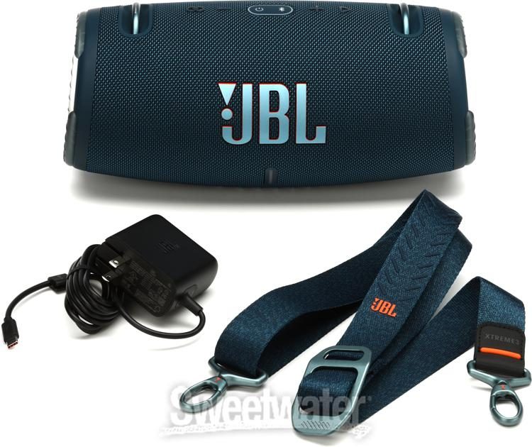 JBL Lifestyle Xtreme 3 Waterproof Portable Bluetooth Speaker - Blue |  Sweetwater