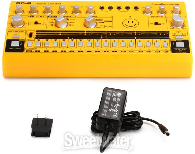 Behringer RD-6-AM Analog Drum Machine - Yellow