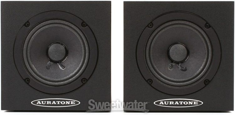 Auratone 5C Super Sound Cubes (pair) 4.5 inch Passive Reference Monitor  Pair - Black