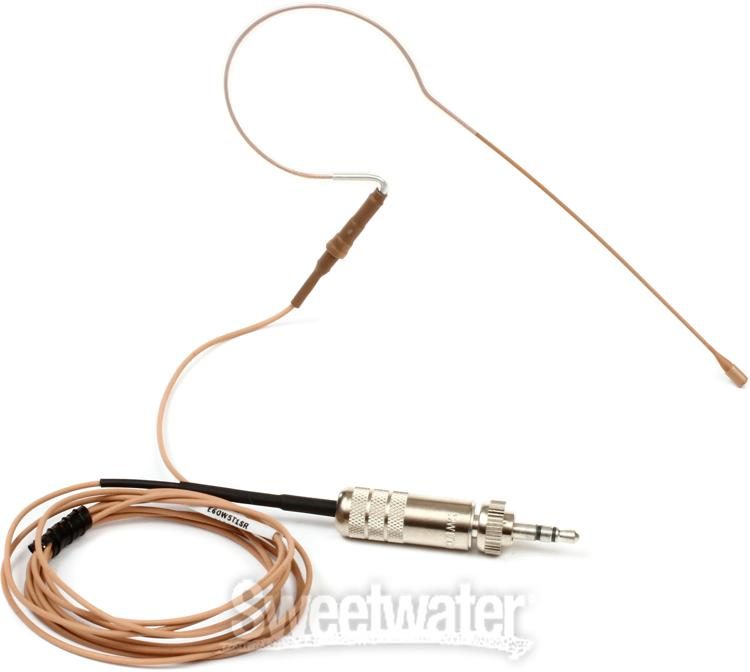 Countryman E6XOW5T1S2 Springy Flexible E6X Omnidirectional Earset with 1-mm  Cable for Sennheiser Transmitter
