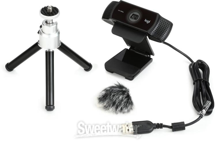buffet tiger Nøgle Logitech C922 Pro Stream 1080p Webcam | Sweetwater