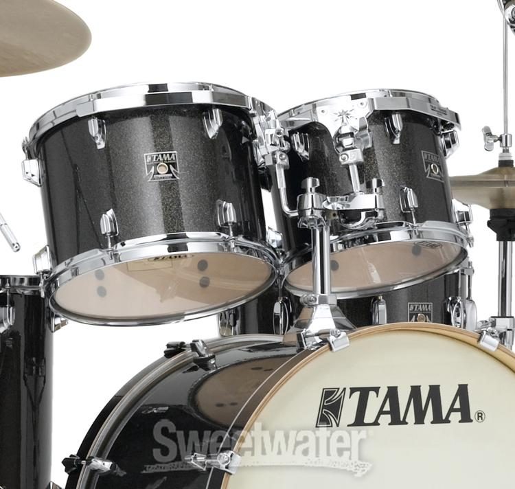 Tama Superstar Classic CK52KS 5-piece Shell Pack with Snare Drum - Midnight  Gold Sparkle