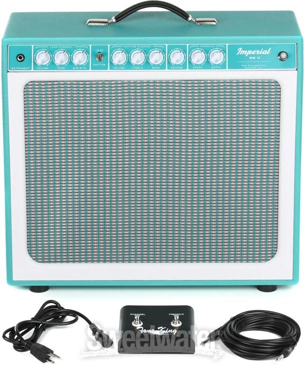 Kondensere frost hud Tone King Imperial Mk II 1x12" 20-watt Tube Combo Amp with Attenuator and  Reverb - Turquoise | Sweetwater