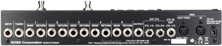 Boss ES-5 Effects Switching System