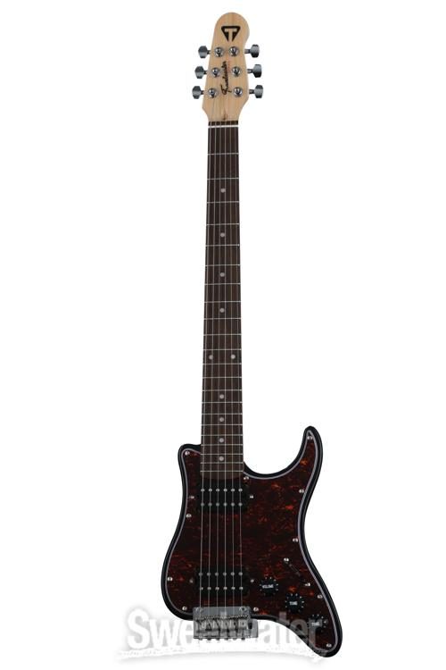 Traveler Guitar Travelcaster Deluxe HH - Gloss Black | Sweetwater