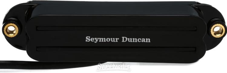 Seymour Duncan SCR-1b Cool Rails Bridge Strat Single Coil Sized Humbucker  Pickup - Black