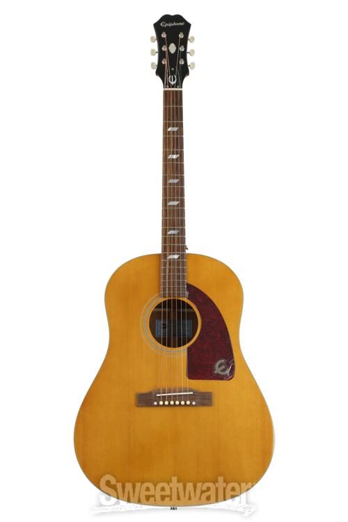 Epiphone Masterbilt Texan Acoustic-Electric Guitar - Antique