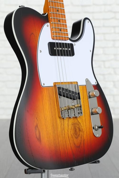 Schecter PT Special Electric Guitar - 3-Tone Sunburst Pearl