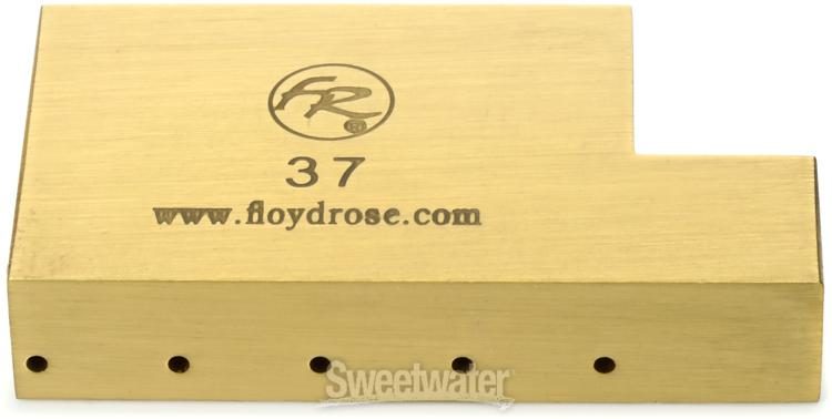 Floyd Rose FROFTBL37 Original Fat Brass L Tremolo Sustain Block - 37mm