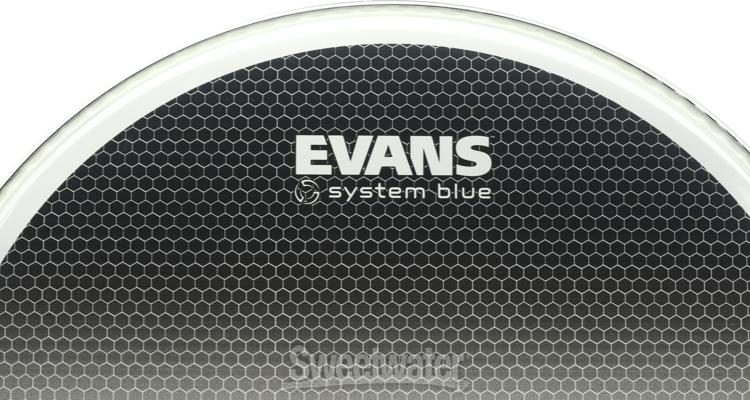 Evans System Blue Marching Tenor Drumhead - 12 inch