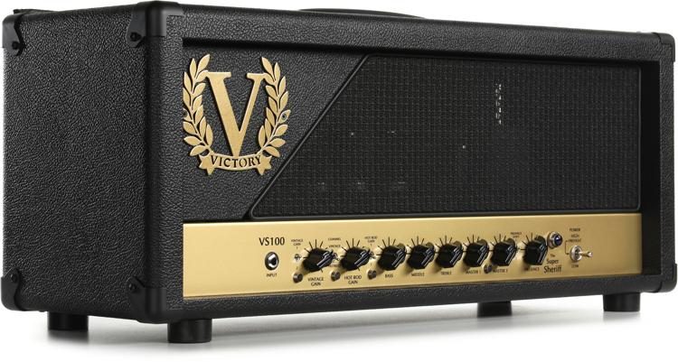 The Sheriff 100 Wide Head 100-watt Tube Amplifier Head | Sweetwater