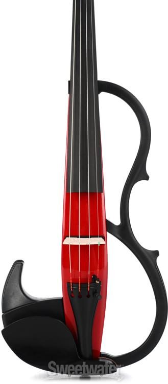 Og så videre hensigt Dangle Yamaha Silent Series SV-200 Electric Violin - Red | Sweetwater