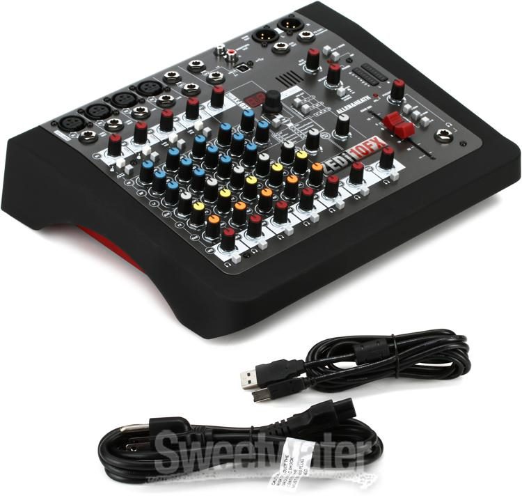 Allen & Heath ZEDi-10FX 10-channel Mixer USB Audio Interface and Effects |