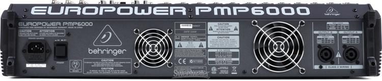 Mesa Mezclas Behringer Europower PMP6000