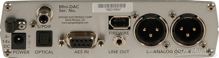 Apogee Mini-DAC FireWire | Sweetwater