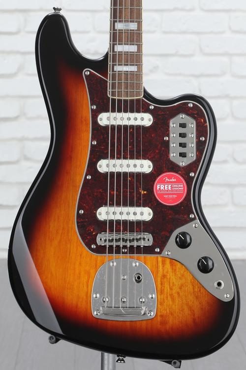 Squier Classic Vibe Bass VI - 3-Tone Sunburst Reviews | Sweetwater