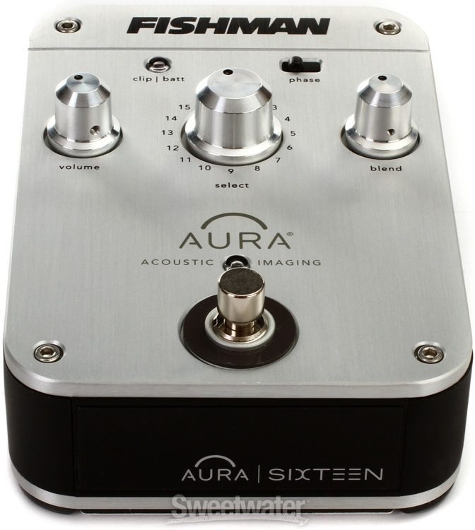 Fishman Aura Sixteen Programmable Imaging Pedal Reviews | Sweetwater