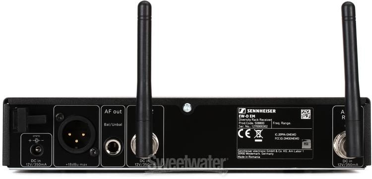Sennheiser EW-D SKM-S Wireless Handheld Base System - Q1-Q6