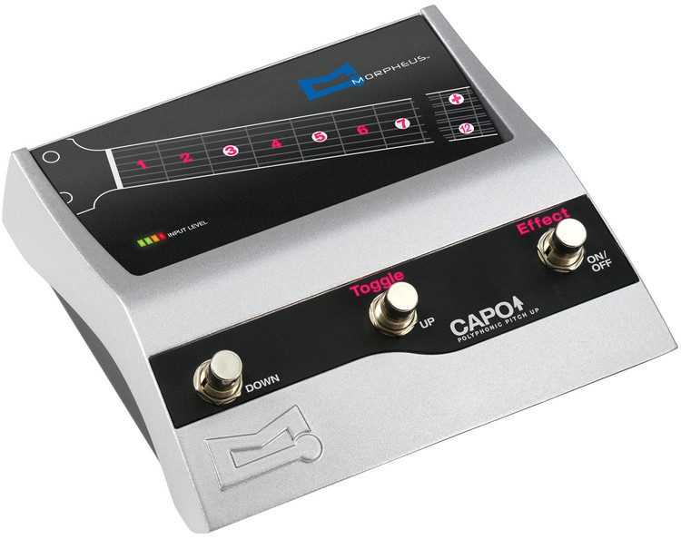 Morpheus CAPO Polyphonic Pitch Up Pedal Reviews | Sweetwater