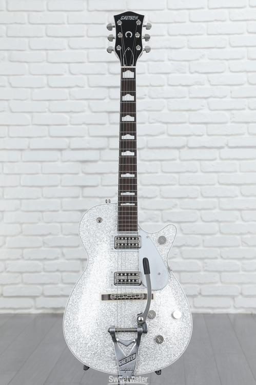 Gretsch G6129T-89VS Vintage Select '89 Sparkle Jet Electric Guitar - Silver  Sparkle