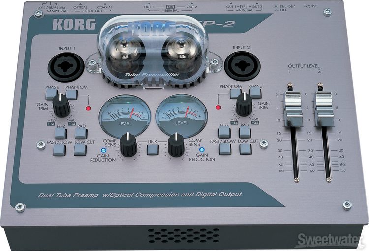 【送料無料】KORG TP-2 真空管プリアンプ Korg TP-2 | Sweetwater