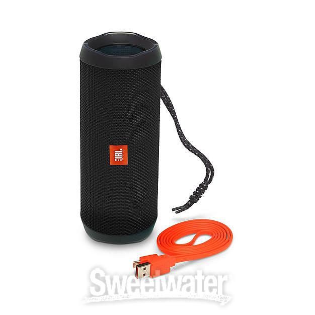 ambition Beskatning Hoved JBL Lifestyle Flip 4 Portable Waterproof Bluetooth Speaker - Black |  Sweetwater