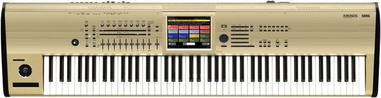 Korg Kronos 88-key Synthesizer Workstation - Gold | Sweetwater