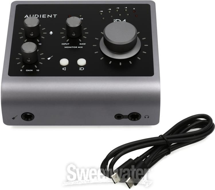 Audient iD4 MKII USB-C Audio Interface Reviews | Sweetwater