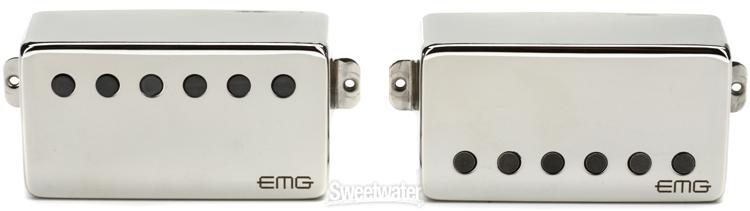 EMG Dual Mode 57/66 Humbucker 2-piece Pickup Set - Long Shaft