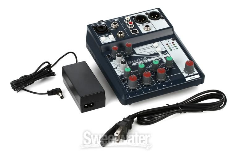 Notepad-5 Small Format Analog Mixer | Sweetwater