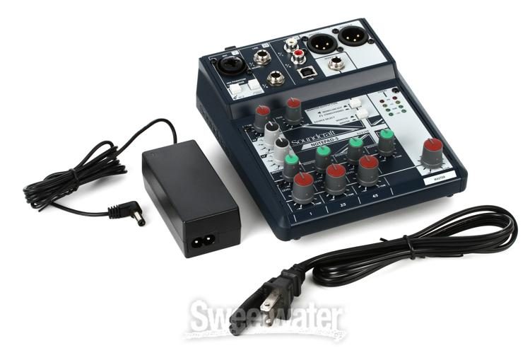 Soundcraft Notepad-5 Small Format Analog Mixer | Sweetwater