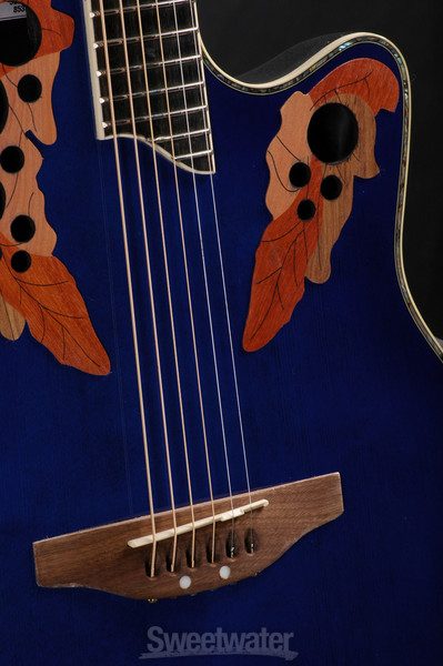 Ovation Celebrity CC48 - Blue Transparent