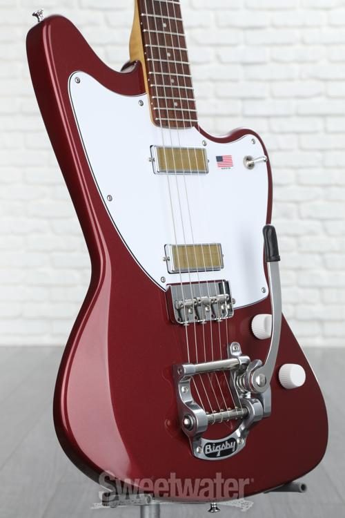 chaos fort Acrobatiek Harmony Silhouette Electric Guitar with Bigsby - Burgundy with Rosewood  Fingerboard | Sweetwater