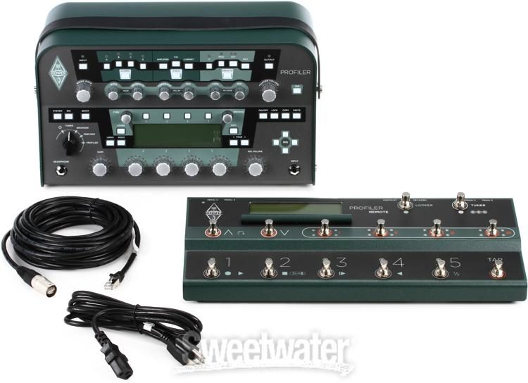 Kemper Profiler Head and Profiler Remote Black Sweetwater