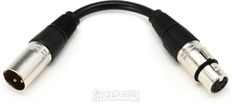 Chauvet Pro DMX5F3M 5-pin Female to 3-pin Male DMX Adapter