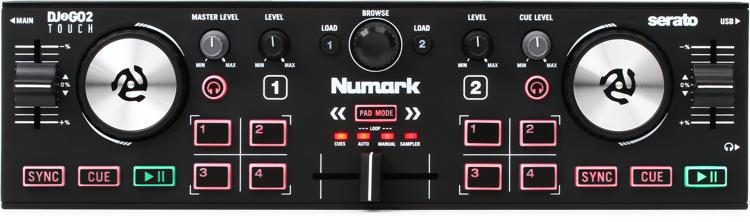 Numark DJ2GO2 Touch 2-channel Serato DJ Controller